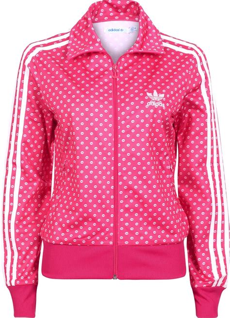 adidas pinke damen trainingsjacke